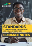 Standards for Professionals in Education and Children’s Services – Guidance Notes