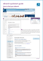 eBranch quickstart guide