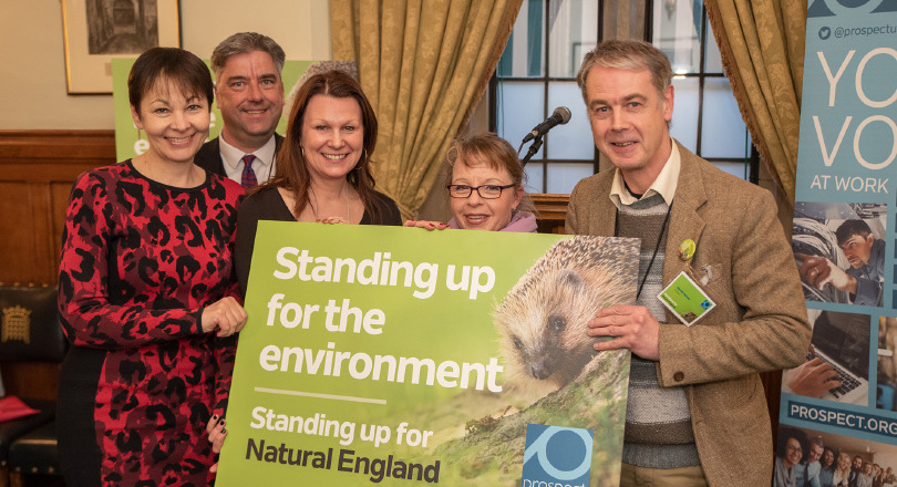 Speakers at Natural England Parliament event 110319
