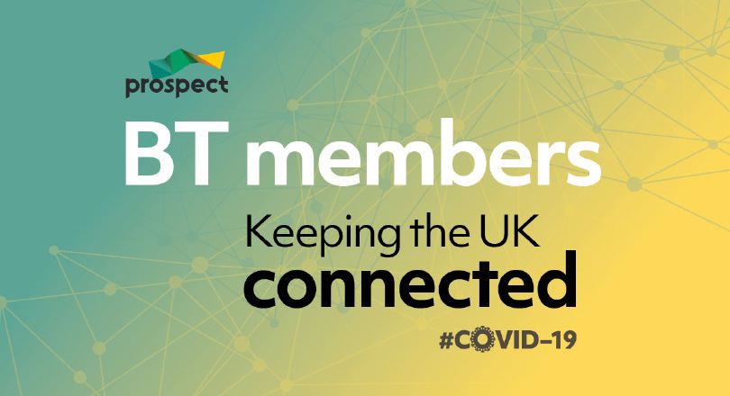 BT members keeoing the UK connected