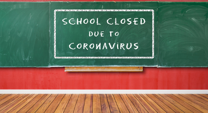 School's closed coronavirus