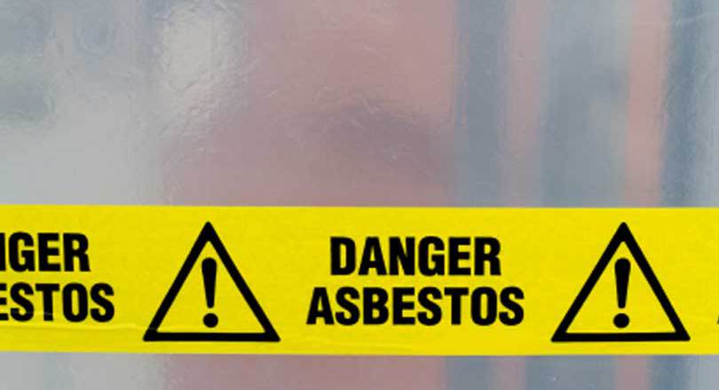 asbestos warning tape