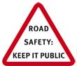Road safety logo
